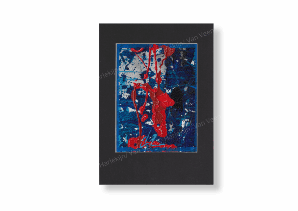 KUNST | No. 209 Nieuw klein Schilderwerk in passe-partout (origineel)