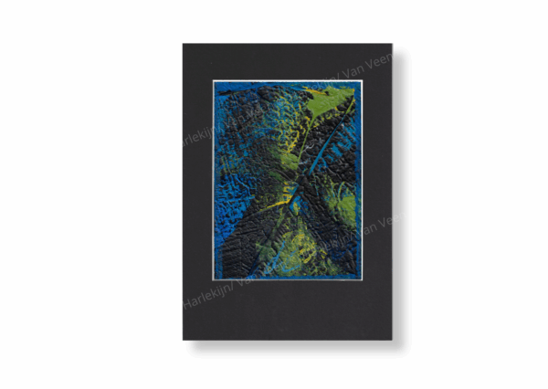 KUNST | No. 212 Nieuw klein Schilderwerk in passe-partout (origineel)