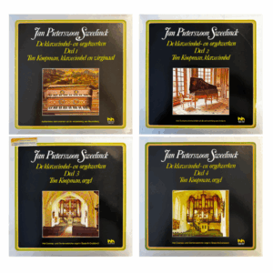 SET VINYL| Jan Pieterszoon Sweelinck, De klavecimbel-en orgelwerken deel 1,2,3,4